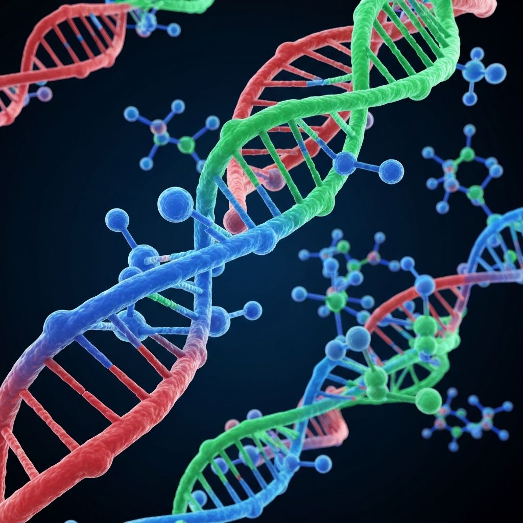 Molecular network background